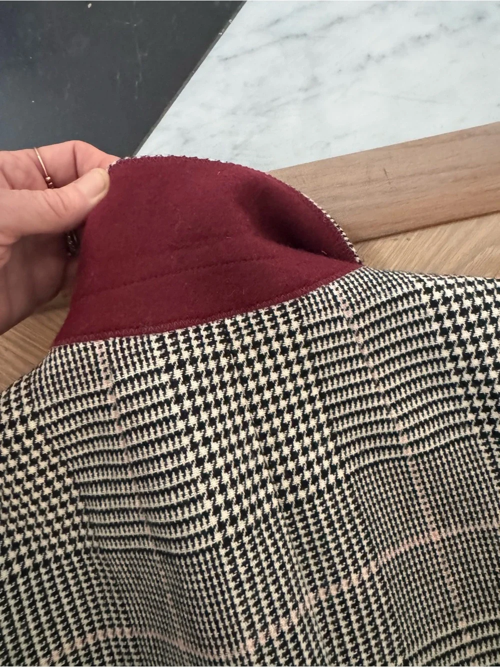 J. Crew tailored double
